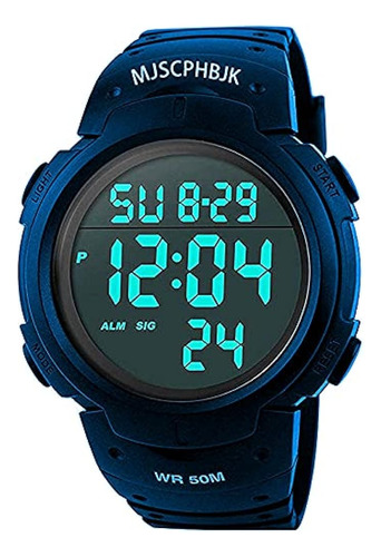 Skmei Mjscphbjk Reloj Deportivo Digital Para Hombre, Pantall