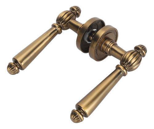 T Fechadura De Maçaneta De Porta Bronze Quiet Copper Retro