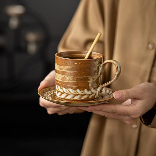 Compatible Juego De Taza Y Platillo De Café , Taza Para