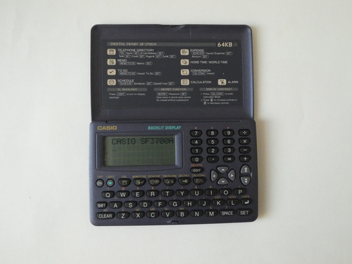Casio Digital Diary Sf 3700a 64kb (Usado)