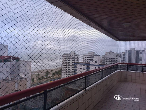 Imagem 1 de 26 de Cobertura Com 3 Dormitórios À Venda, 207 M² Por R$ 1.100.000,00 - Tupi - Praia Grande/sp - Co0004