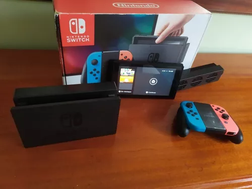 Nintendo Switch Desbloqueado + Sd 256gb + Suporte