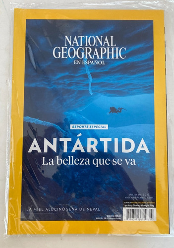 Revista: National Geographic. Julio 2017. En Español.