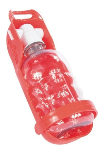 Bebedouro Drinks Plast Pet 300ml Cor Vermelho