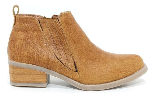 Botas Botinetas Mujer De Cuero Vacuno Comoda Liviana   P