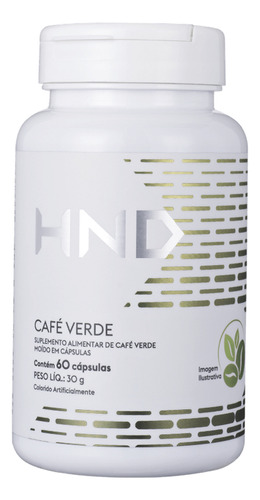 Café Verde Termogênico Hinode 60 Cápsulas 100% Original