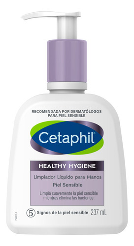 Cetaphil Limpiador Liquido Antiseptico Jabon De Manos 237ml