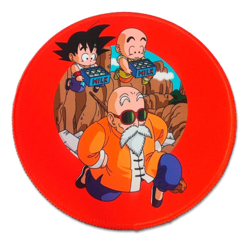 Mouse Pad Redondo Dragon Ball 22cm