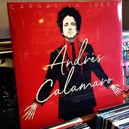 Andres Calamaro Cargar La Suerte Vinilo Lp Color Nuevo Stock