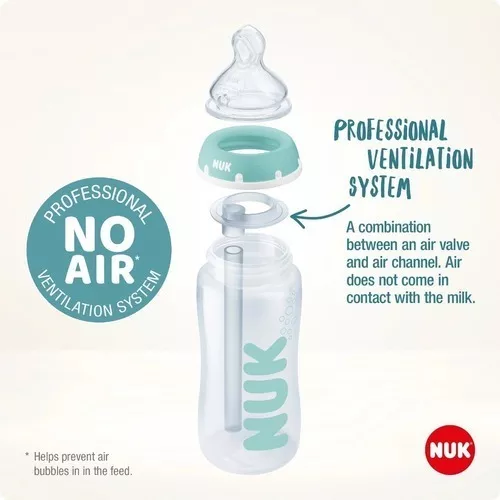 NUK Biberón Anti-Colic Professional 0-6 meses 300ml