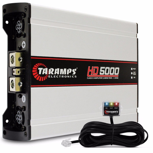Modulo Amplificador Taramps 1 Ch Hd-5000 Rms 2 Ohms Digital