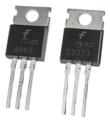  A940 C2073 Transistor Pnp Npn Pack 2 Unidades