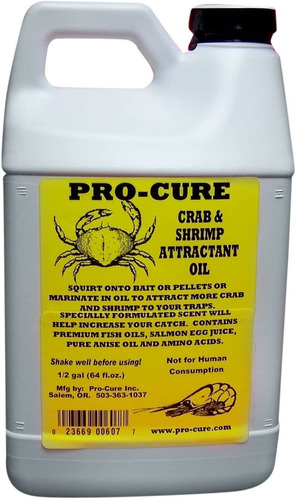 Pro-cure Crab  Shrimp Attractant, 1/2 Gallon