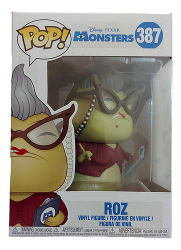 Funko Pop Disney Pixar Monsters Roz #387 Monsters Inc