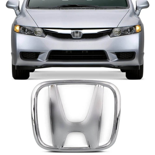 Emblema Insignia Honda New Civic 2007 - 2011 New Fit 2011 - 