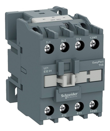 Contactor Fza 40/60a 3p 1na+1nc Bob 220vac Easypact Lc1e40m6