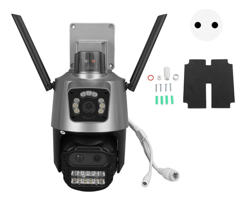 Cámara De Seguridad Para Exteriores, 9mp, 6k, Wifi, Cabeza E