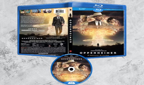 Oppenheimer, Vers. Oficial, Edicion 2 Discos, Blu-ray