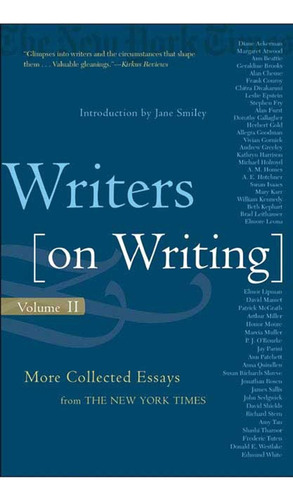 Libro: Writers On Writing, Volume Ii (writers On Writing