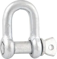 Comprar Manilha Pu002F Cabo Aço 3u002F16  Reta Leve Galv Cu002F 2 Pç Cart Vonder