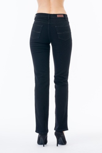 Jeans Scandia Cintura Alta Recto Tallas Extras 3083