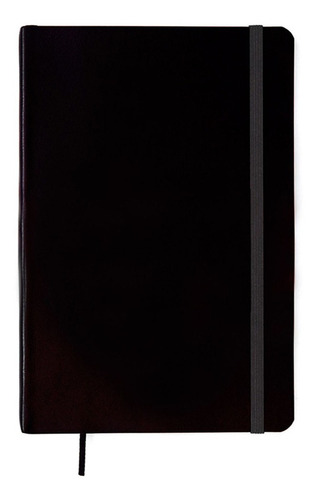 Caderneta Cícero Flex Pautada 14x21 80fls 80g Capa Flexível Cor Preto