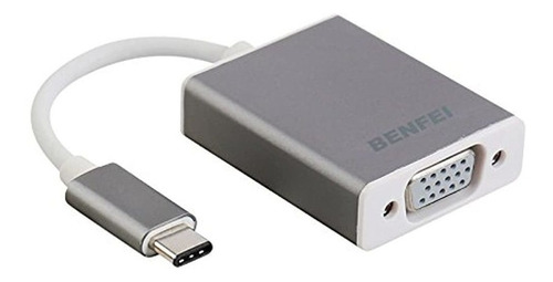 Adaptador Usb Tipo C A Vga Macho A Hembra