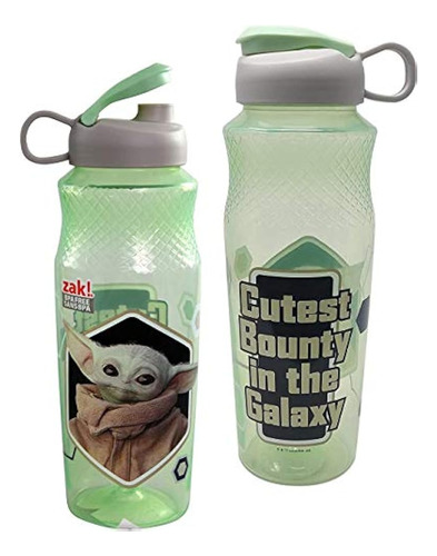 [paquete De 3] Star Wars  The Child  Baby Yoda Botella De Ag