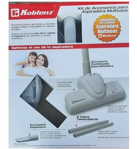 Kit De Accesorios De Aspiradora Koblenz | Envío gratis