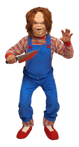 Disfraz De Chucky Para Adultos Y Niños Todas Las Tallas 