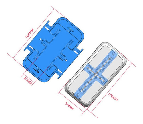 Estuche Cortador De Pastillas Para Múltiples Pastillas, 1/4