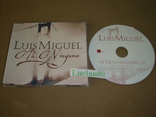 Luis Miguel O Tu O Ninguna 1999 Wea Cd Single Promo