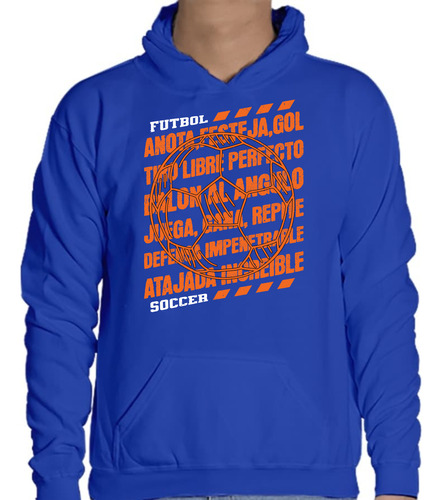 Sudadera Juvenil 8-14 Años Palabras Del Fútbol Soccer