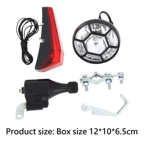 Juego De Luces Para Bicicleta Dynamo, Repuesto Universal,
