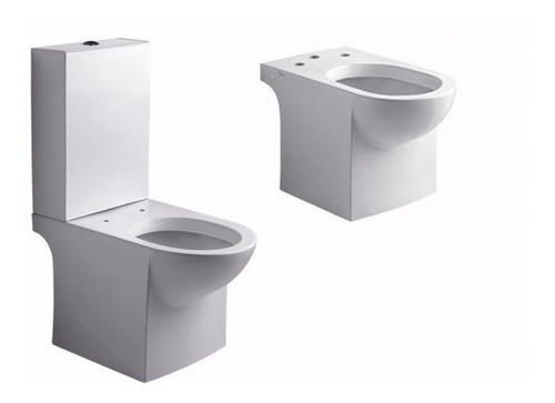 Combo Ferrum Qubiq Inodoro Lgo Deposito Y Bidet             