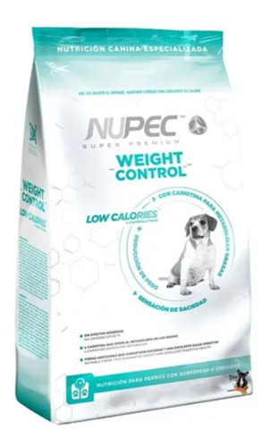 Croquetas Alimento Para Perro Weight Control 15 Kg Nupec