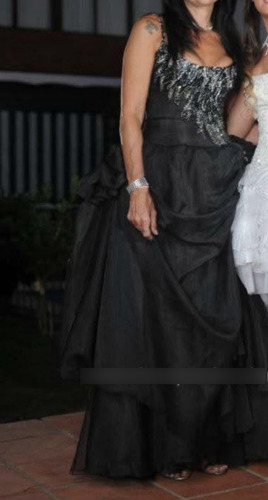 Vestido De Fiesta Cristales Swarosky (Usado)