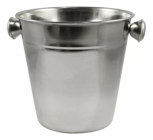 Balde De Gelo Com Pegador Inox 970ml Suco E Bebidas Premium