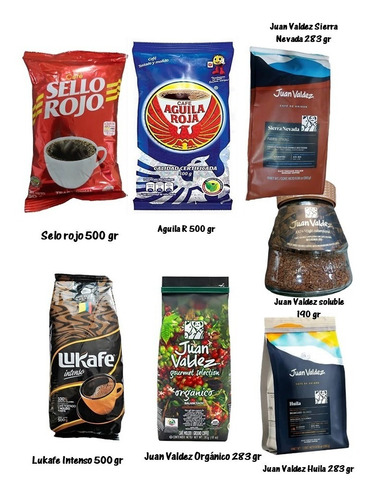Cafe Colombiano Sello Rojo Espresso 500 Gr En Grano Col8
