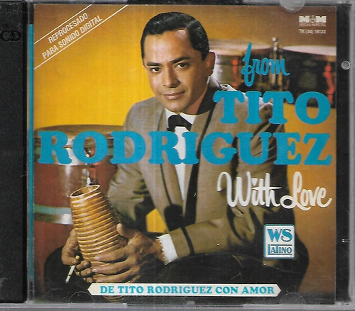 Tito Rodriguez Album Con Amor With Love Sello M&m Cd 