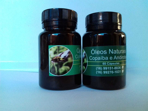 Imagem 1 de 1 de Óleo Natural De Copaíba E Andiroba