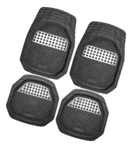 Comprar Alfombra Goma Cubre Piso Para Auto Universal Set 4 Piezas