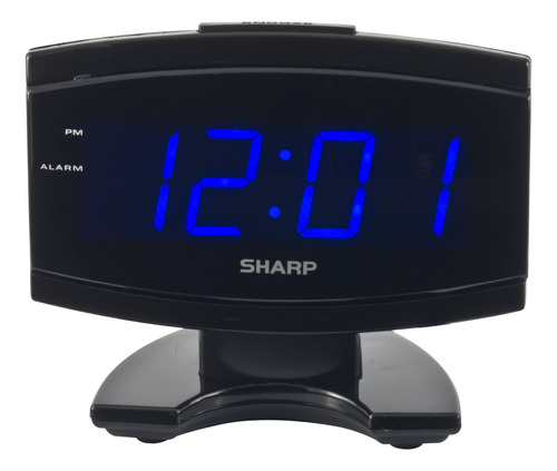 Sharp Spc106x Reloj Despertador Led (negro)