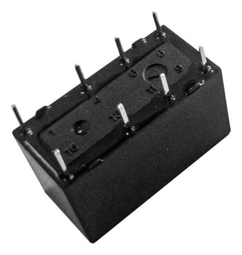 Rele 2 Contatos 12v 8 Pinos 1a Jrc-19 - Kit 100 Peças