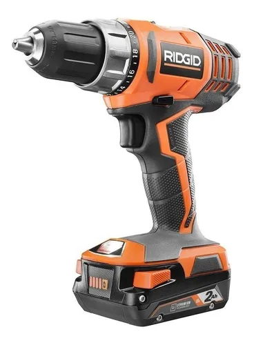 Furadeira sem fio Ridgid R860052K 18V 12 7 mm 2 baterias de 1 5