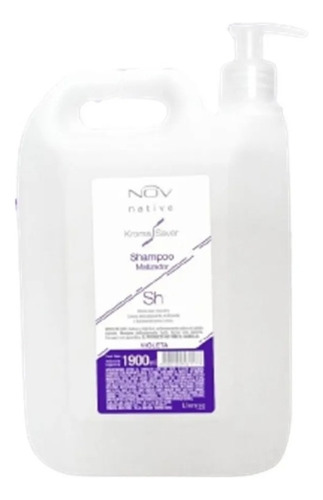Nov Shampoo Kroma Saver Matizador Violeta Rubios X 1900 Ml