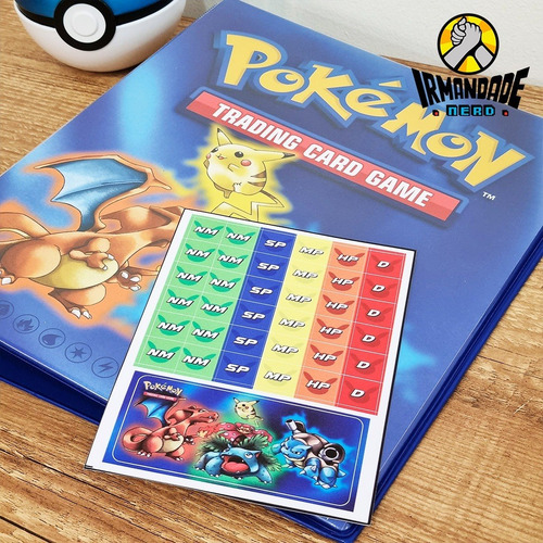 Imagem 7 de 7 de Pasta Tipo Fichário Pokémon + 30 Folhas Yes + 9 Cards