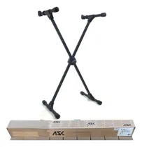 Comprar Suporte P\u002F Teclado Musical Piano Ask X10 X10s Preto Estante