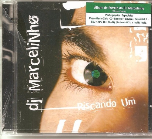 Cd Dj Marcelinho - Riscando Um - Original - Lacrado