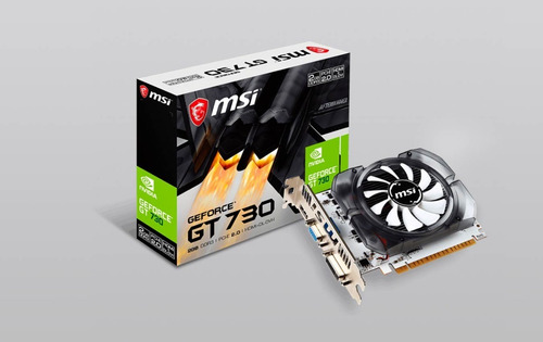 Imagen 2 de 2 de Tarjeta De Video Nvidia Geforce Gt 730 2gb Ddr3 Pci-e Hdmi